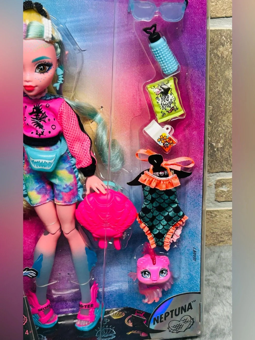 Monster High  Lagoona Blue With Neptuna